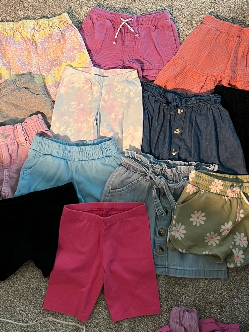Girls 5T shorts bundle (13 pieces)